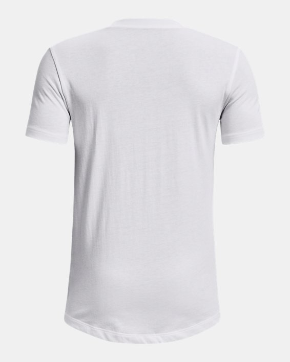 男童Curry Trolly短袖T恤, White, pdpMainDesktop image number 1